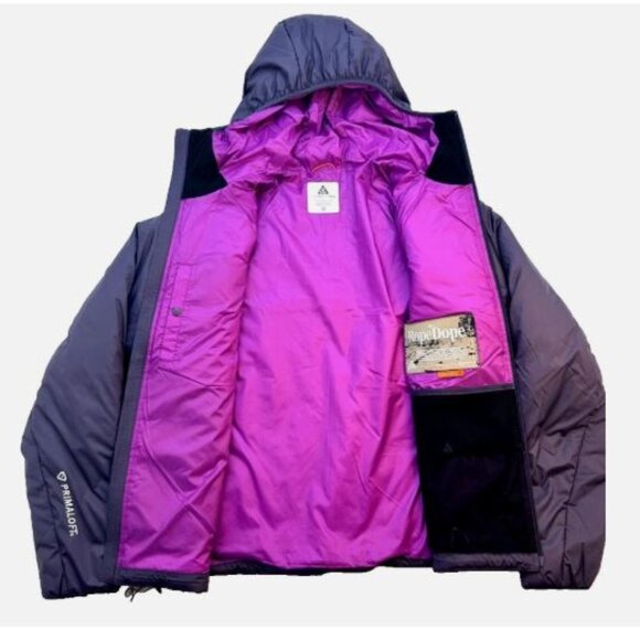 Nike ACG Therma-Fit Primaloft Hooded Packable Loose Repel Men's Jacket Size L - Picture 2 of 16